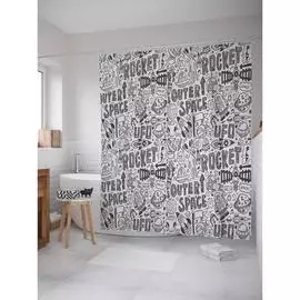 Шторка-занавеска для ванной JOYARTY