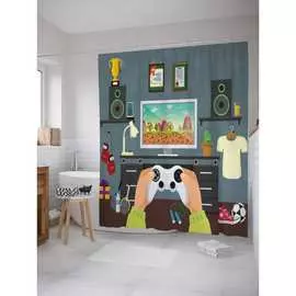 Шторка-занавеска для ванной JOYARTY