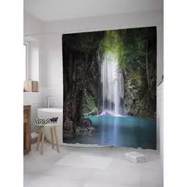 Шторка-занавеска для ванной JOYARTY