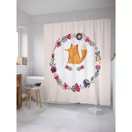 Шторка-занавеска для ванной JOYARTY