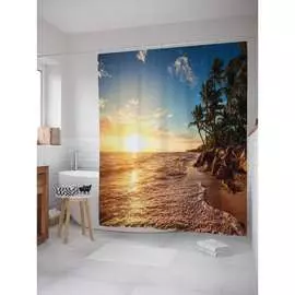 Шторка-занавеска для ванной JOYARTY