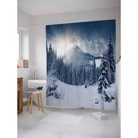 Шторка-занавеска для ванной JOYARTY