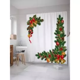 Шторка-занавеска для ванной JOYARTY