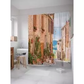 Шторка-занавеска для ванной JOYARTY