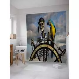 Шторка-занавеска для ванной JOYARTY