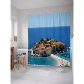 Шторка-занавеска для ванной JOYARTY