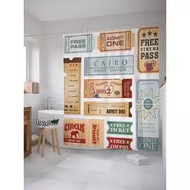 Шторка-занавеска для ванной JOYARTY