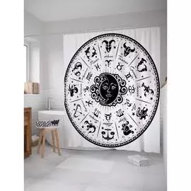 Шторка-занавеска для ванной JOYARTY