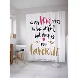 Шторка-занавеска для ванной JOYARTY