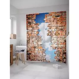 Шторка-занавеска для ванной JOYARTY