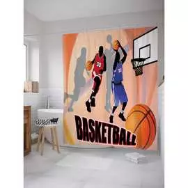 Шторка-занавеска для ванной JOYARTY