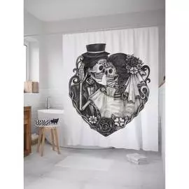 Шторка-занавеска для ванной JOYARTY