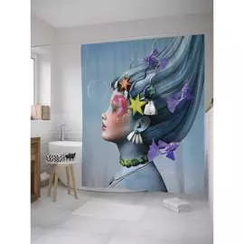 Шторка-занавеска для ванной JOYARTY