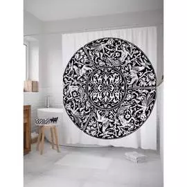 Шторка-занавеска для ванной JOYARTY