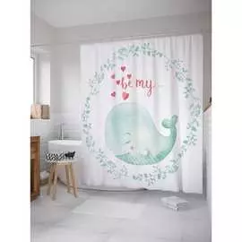 Шторка-занавеска для ванной JOYARTY