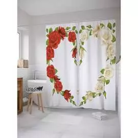 Шторка-занавеска для ванной JOYARTY