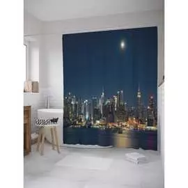 Шторка-занавеска для ванной JOYARTY