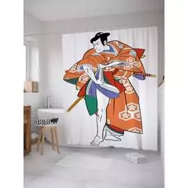 Шторка-занавеска для ванной JOYARTY