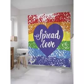 Шторка-занавеска для ванной JOYARTY