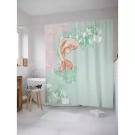 Шторка-занавеска для ванной JOYARTY