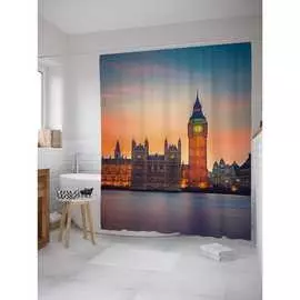 Шторка-занавеска для ванной JOYARTY