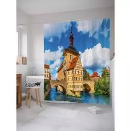 Шторка-занавеска для ванной JOYARTY