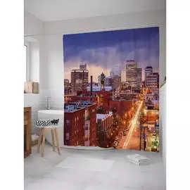 Шторка-занавеска для ванной JOYARTY