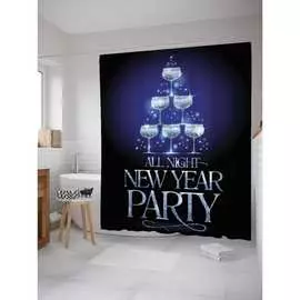 Шторка-занавеска для ванной JOYARTY