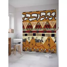 Шторка-занавеска для ванной JOYARTY