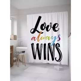 Шторка-занавеска для ванной JOYARTY