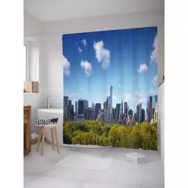 Шторка-занавеска для ванной JOYARTY