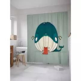 Шторка-занавеска для ванной JOYARTY