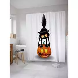 Шторка-занавеска для ванной JOYARTY