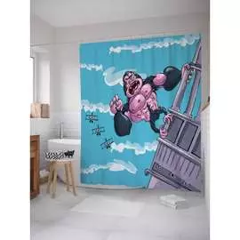 Шторка-занавеска для ванной JOYARTY