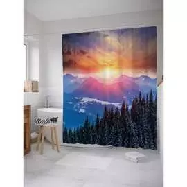 Шторка-занавеска для ванной JOYARTY