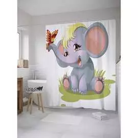 Шторка-занавеска для ванной JOYARTY