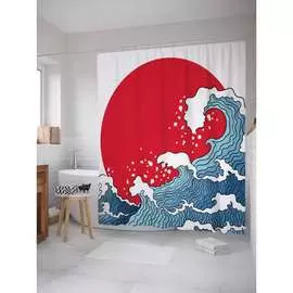 Шторка-занавеска для ванной JOYARTY