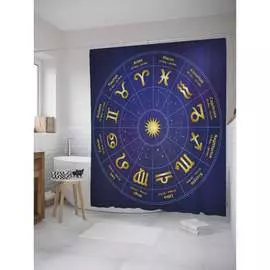 Шторка-занавеска для ванной JOYARTY