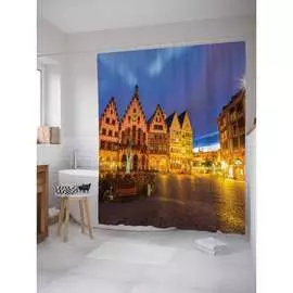 Шторка-занавеска для ванной JOYARTY