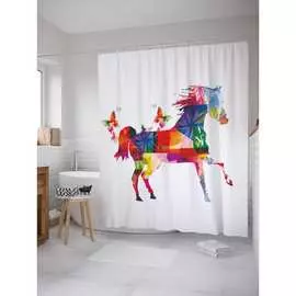 Шторка-занавеска для ванной JOYARTY