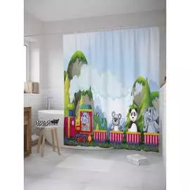 Шторка-занавеска для ванной JOYARTY