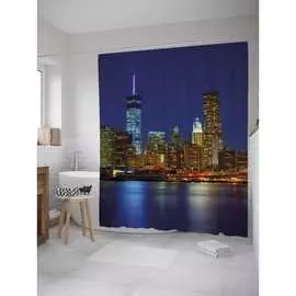 Шторка-занавеска для ванной JOYARTY