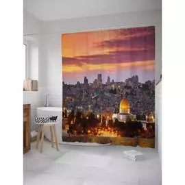 Шторка-занавеска для ванной JOYARTY