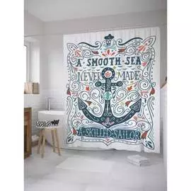 Шторка-занавеска для ванной JOYARTY