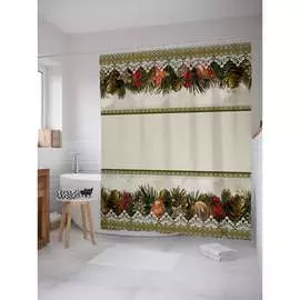 Шторка-занавеска для ванной JOYARTY