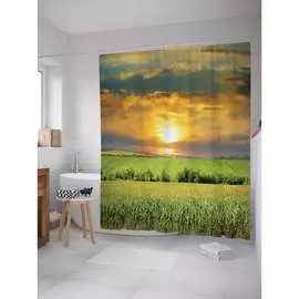 Шторка-занавеска для ванной JOYARTY