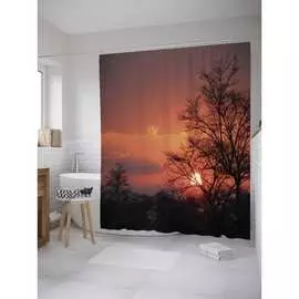 Шторка-занавеска для ванной JOYARTY