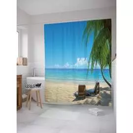 Шторка-занавеска для ванной JOYARTY