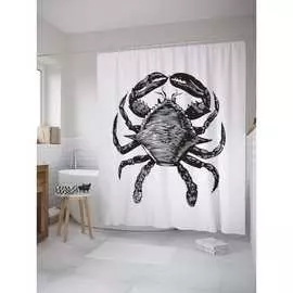 Шторка-занавеска для ванной JOYARTY