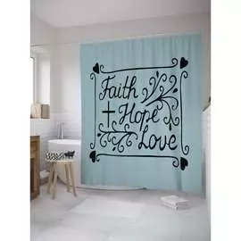 Шторка-занавеска для ванной JOYARTY